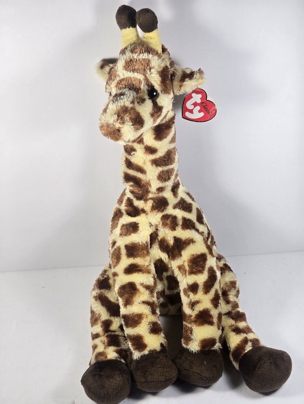 TY Classic Hightops 14" Plush Gavin Giraffe Retired Collectible Beanie Baby